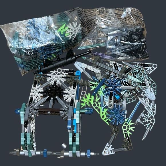 2001 Knex Mech Warrior Shadow Cat Makes 2 Models Shadow Cat Sunder Instructions - Picture 7 of 7